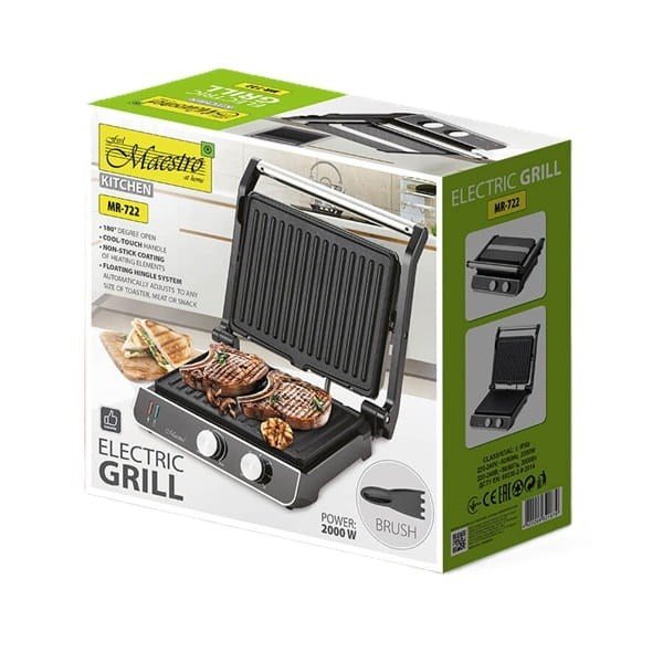 Elektrisk grill 2000W MAESTRO MR-722 #10