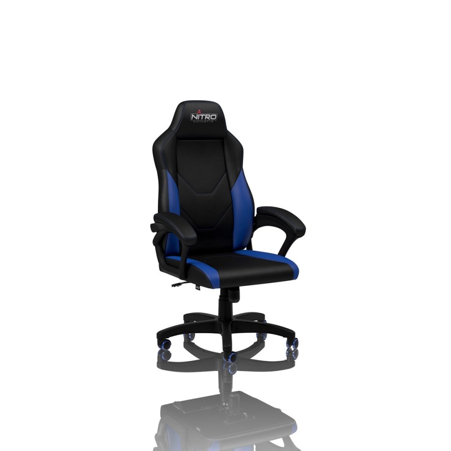 Nitro Concepts C100 PC gamingstol Polstret sde Sort, Bl #3