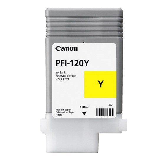 Canon PFI-120Y blkpatron 1 stk Original Gul #1