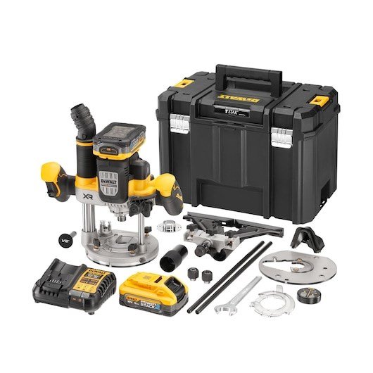 DeWALT DCW620H2-QW router og overfrser Sort, Gul 23000 rpm #79