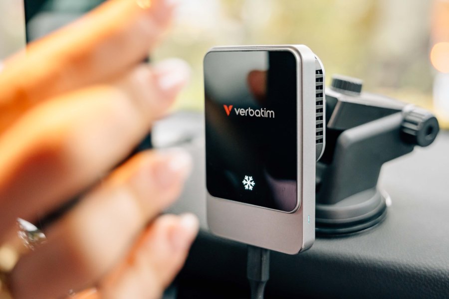 Verbatim Charge 'n' Drive Smartphone Sort USB Tr�dl�s opladning Hurtig opladning Automatisk #10