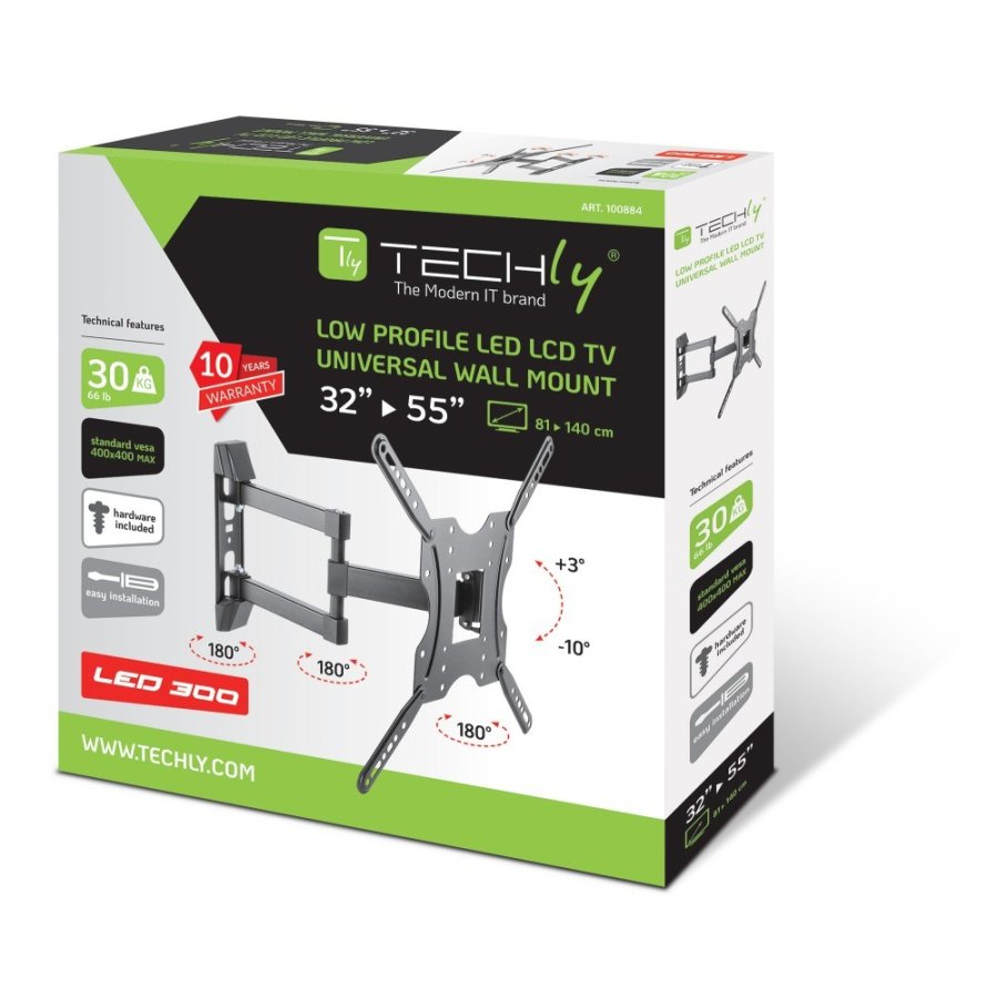 Techly ICA-PLB 136E tv-beslag 139,7 cm (55