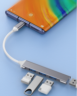 VAKOSS HUB USB-C TC-4125X 1XUSB 3.0 3XUSB 2.0 #2
