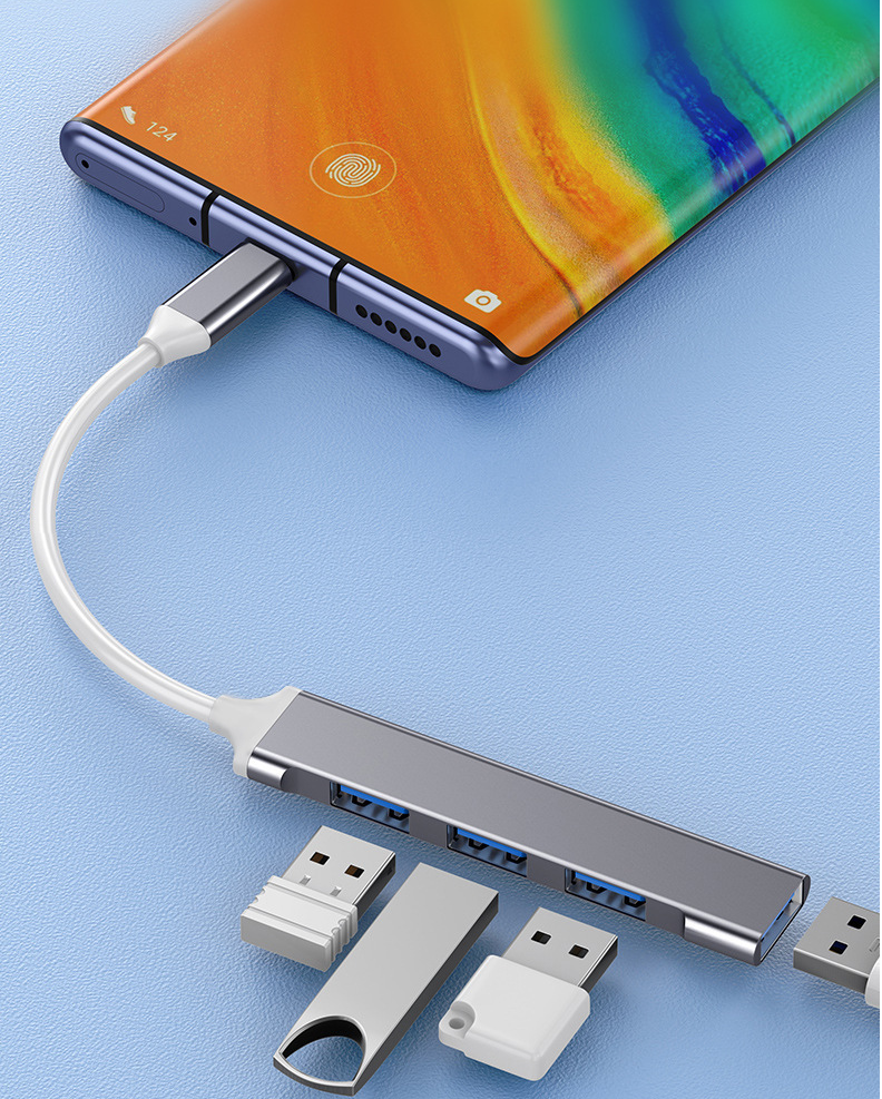 VAKOSS HUB USB-C TC-4125X 1XUSB 3.0 3XUSB 2.0 #2