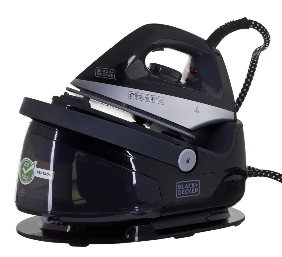 Black & Decker BXSS2200E Tr & dampstrygejern 2200 W Sort #7