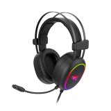 Havit GAMING HEADPHONE RGB BLACK 2016D Headset Ledningsfrt Spil Sort #6