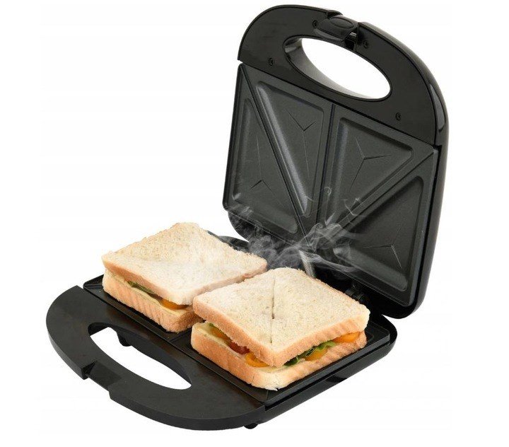 Esperanza ASIAGO sandwichtoaster 1000 W Sort, Hvid #9