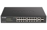 D-Link DGS-1100-18PV2 netv�rksswitch Administreret L2 Gigabit Ethernet (10/100/1000) Str�m over Ethernet (PoE) 1U Sort #1