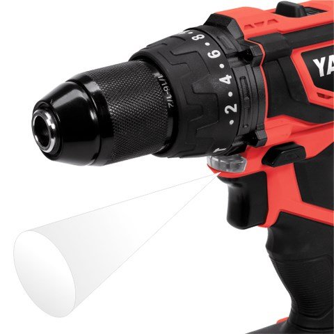 Yato YT-82787 bor 1650 rpm Nglefri 1,3 kg Sort, Rd #5