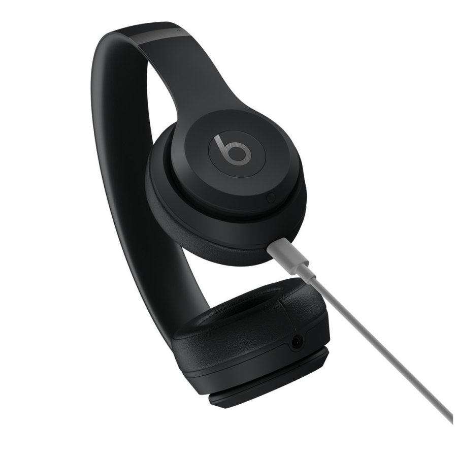 Apple Beats Solo 4 Hovedtelefoner Kabel & trdls Headset Opkald/musik USB Type-C Bluetooth Sort #6
