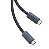 Baseus USB C til USB C-datakabel 1 m 240 W Sort #3