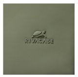 Rivacase Eden rygs�k Rejserygs�k Oliven PU-l�der, Polyester, Genanvendt polyethylenterephthalat (rPET) #22
