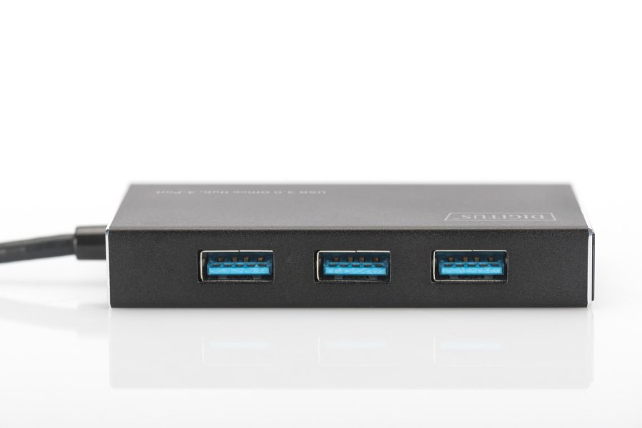 Digitus DA-70240-1 interface hub USB 3.2 Gen 1 (3.1 Gen 1) Type-A 5000 Mbit/s Sort #6