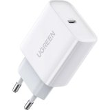 Ugreen USB Power Delivery 3.0 Quick Charge 4.0+ 20W 3A netoplader (hvid) #1