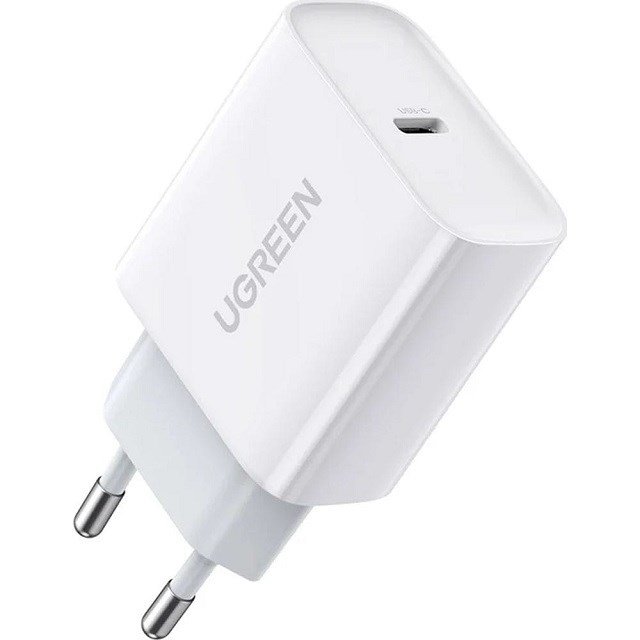 Ugreen USB Power Delivery 3.0 Quick Charge 4.0+ 20W 3A netoplader (hvid) #1