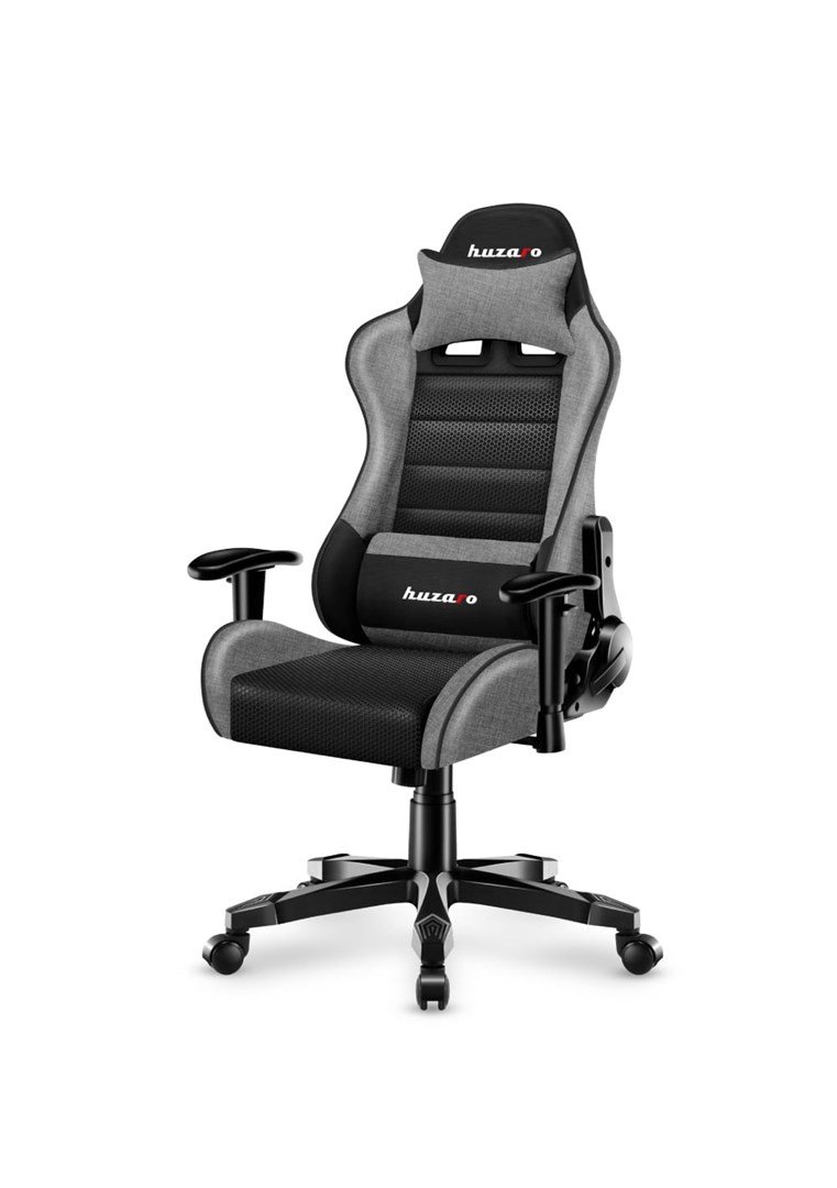 Gaming stol til brn Huzaro HZ-Ranger 6.0 Gr Mesh, gr og sort #6