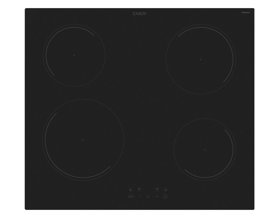 Candy Idea CI642CBB/1 Sort Indbygget 60 cm Zone induktionskogeplade 4 zone(s) #1