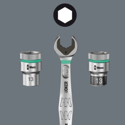 WERA Joker Set 11 parts Combination Ratchet Wrenches #3