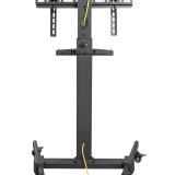 Techly ICA-TR21L multimedie vogn & stand Sort Fladt panel Multimedie kurv #6