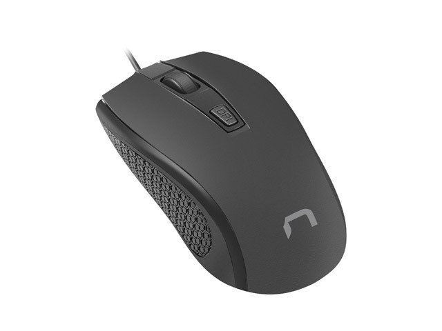 Natec Optisk mus HOOPOE 2 1600 DPI, USB, sort #1