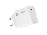 NATEC OPLADER RIBERA USB-C 20W PD HVID #7