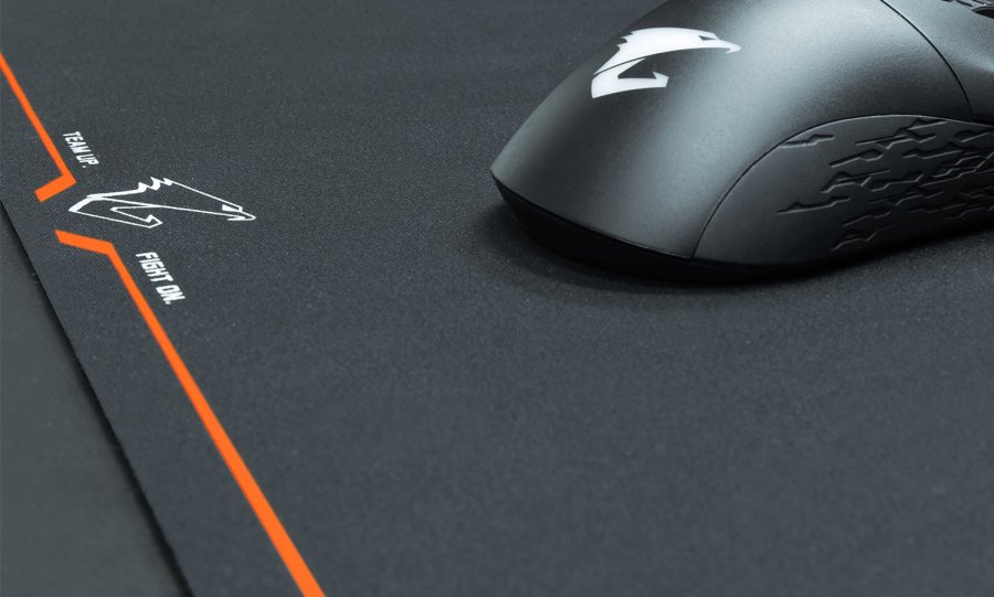 GIGABYTE AMP900 Gaming musemtte Sort, Orange #9