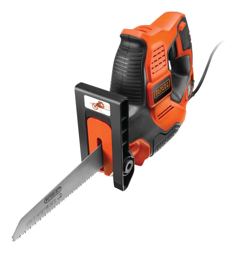Black & Decker RS890K-QS frem- og tilbagegende sav 2700 spm 500 W Sort, Orange #1