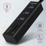 Axagon HMA-CR3A dockingstation Ledningsfrt USB 3.2 Gen 1 (3.1 Gen 1) Type-A Sort #3