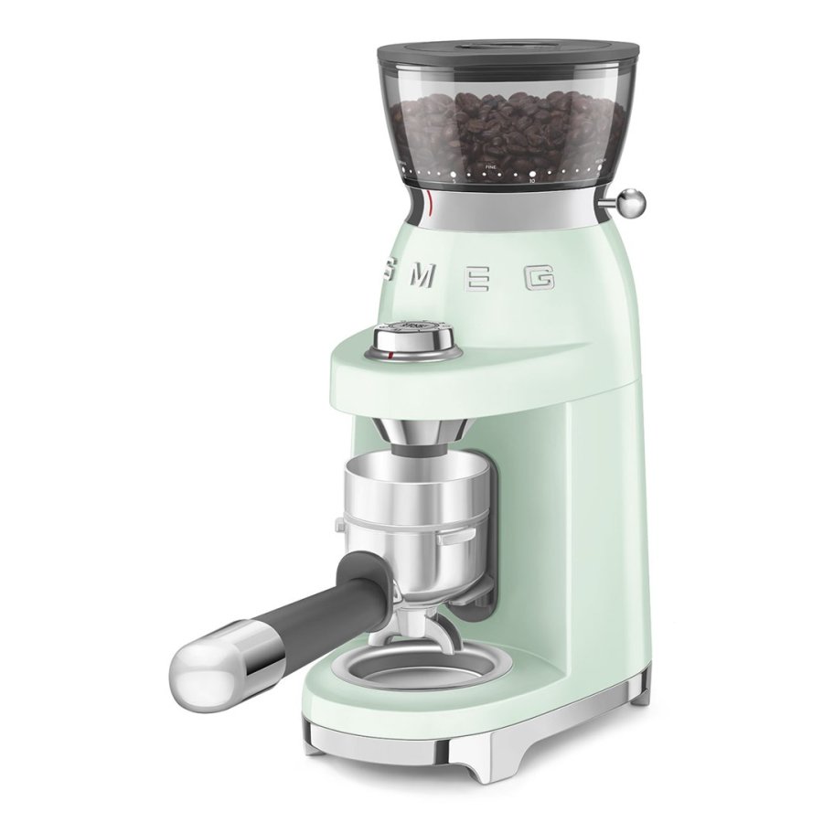 Smeg 50's Style Kaffekv�rn CGF03PGEU Pastelgr�n #6