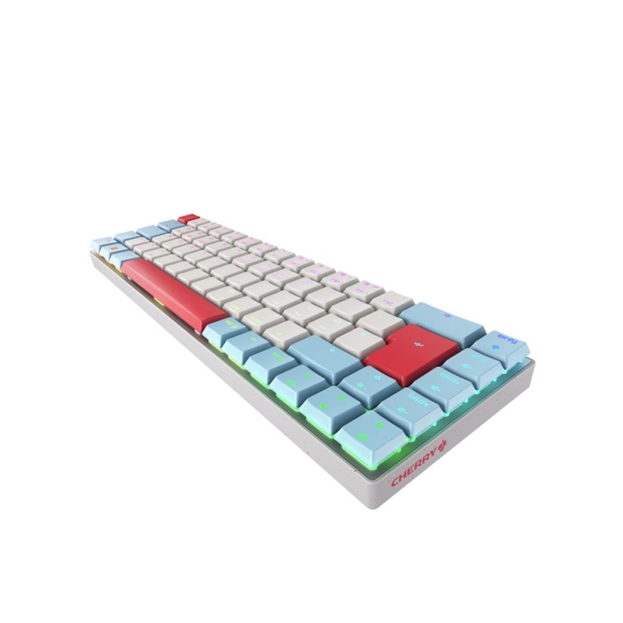 CHERRY MX-LP 2.1 Compact Wireless tastatur Spil RF tr�dl�s + Bluetooth QWERTZ Tysk Hvid #4
