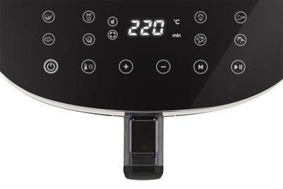 Eta Fritta Digi Dobbelt 7,2 L Enkeltst�ende 1800 W Varmluftsteger Sort #6