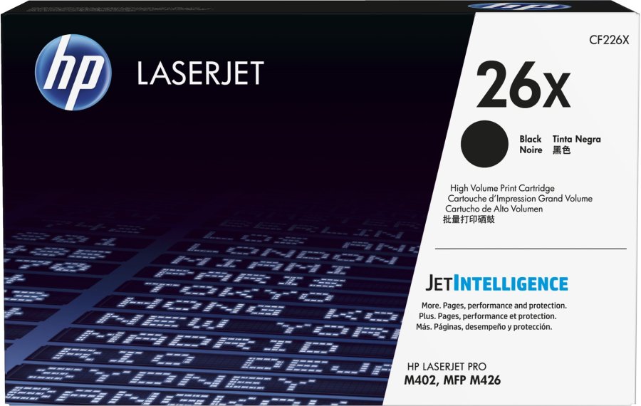 HP Original 26X LaserJet-tonerpatron med hj kapacitet, sort #1