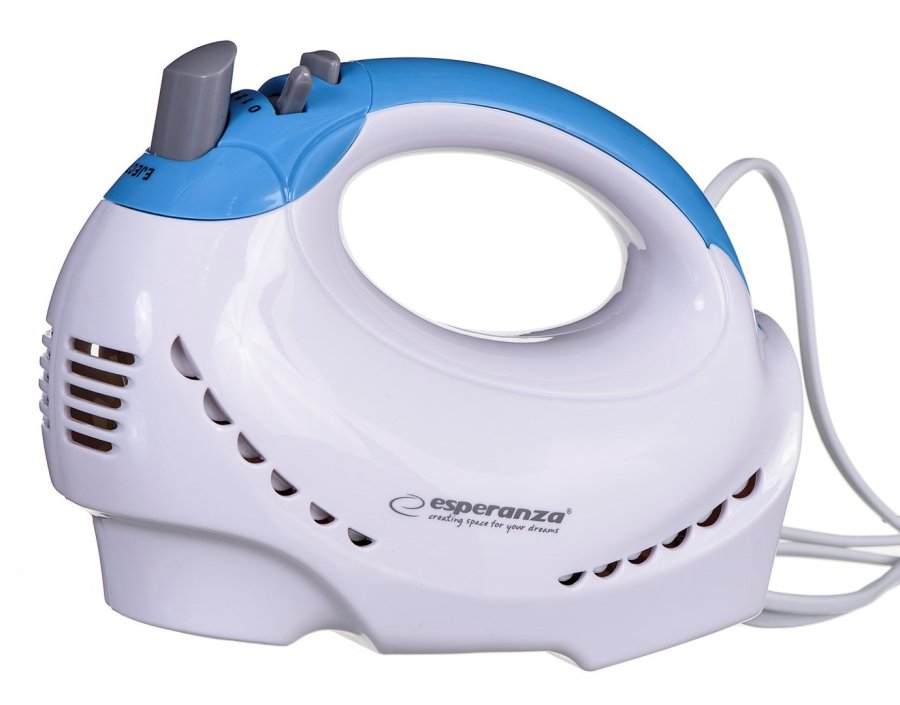 Esperanza EKM010 rremaskine og mikser Hndmixer 300 W Lyse Bl, Hvid #2