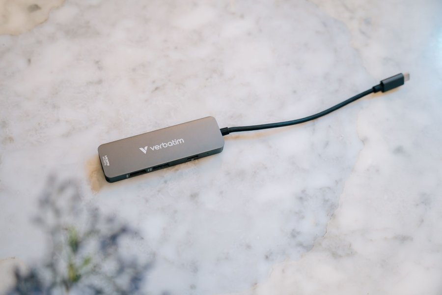 Verbatim 32155 interface hub USB 3.2 Gen 1 (3.1 Gen 1) Type-C 5000 Mbit/s Gr #6