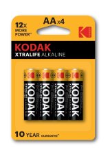 Kodak XTRALIFE alkaline AA battery (4 pack) #1