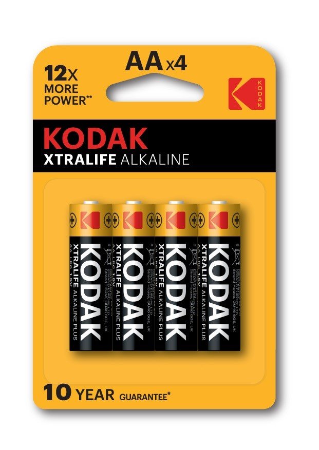 Kodak XTRALIFE alkaline AA battery (4 pack) #1