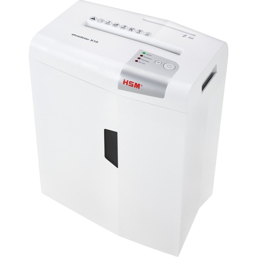 HSM shredstar X10 dokument makulator, 4,5 x 30 mm + separat CD-skremekanisme #2