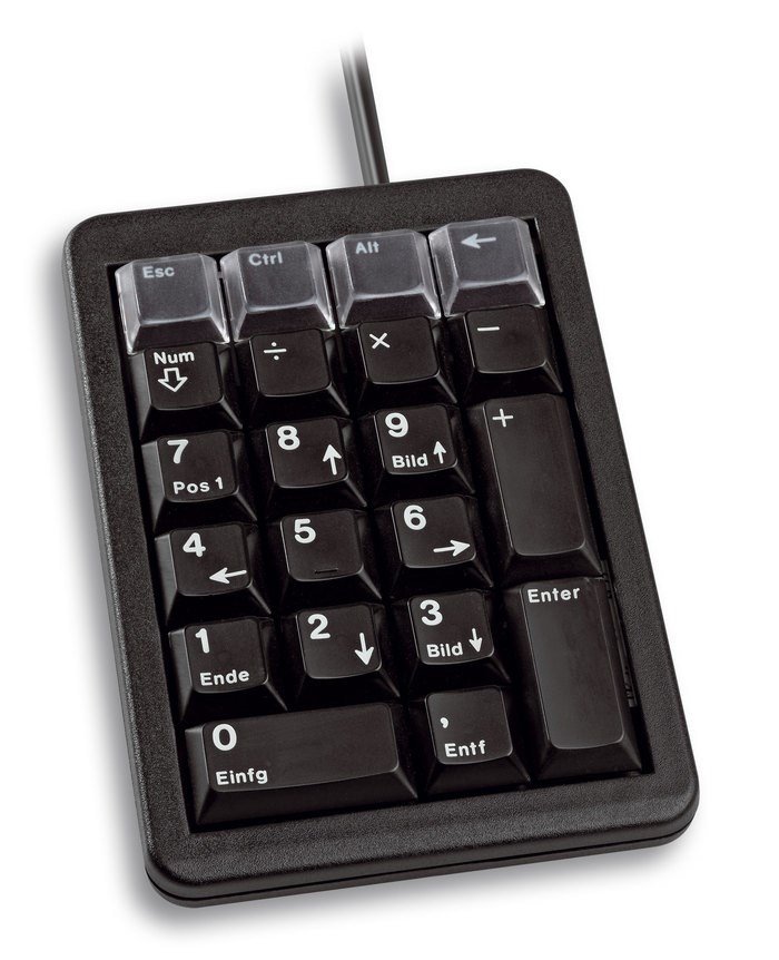 CHERRY G84-4700 numerisk tastatur Laptop/PC USB Sort #4