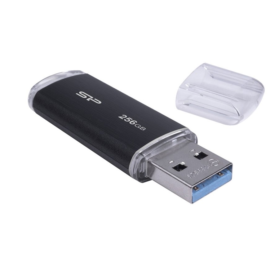 SILICON POWER Blaze B02	Pendrive USB-flashdrev 256 GB USB Type-A 3.2 Gen 1 (SP256GBUF3B02V1K) Sort #3