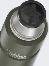 Thermosflaske til drikkevarer 470 ml THERMOS - militrgrn #4
