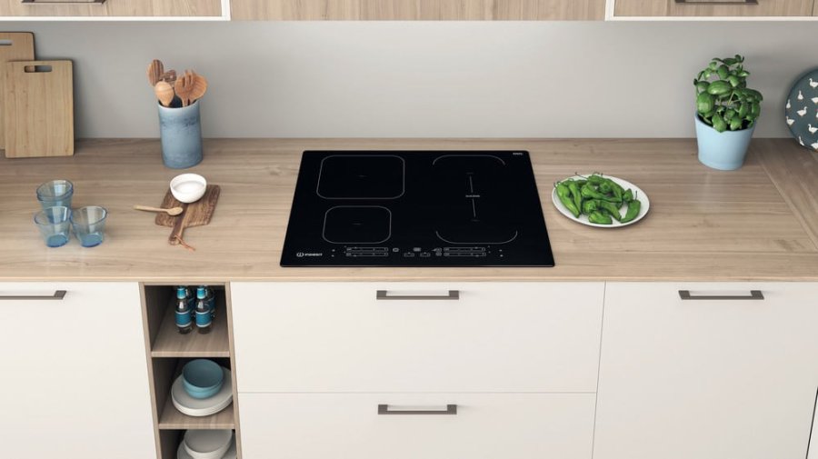 Indesit IB 65B60 NE Sort Indbygget 59 cm Zone induktionskogeplade 4 zone(s) #25