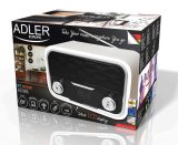 Adler AD 1185 radio Brbar Hvid #4