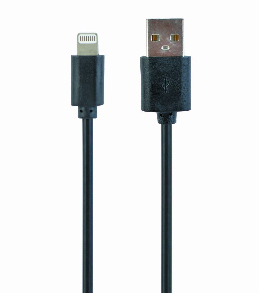 Gembird CC-USB2-AMLM-1M Lightning kabel Sort #1