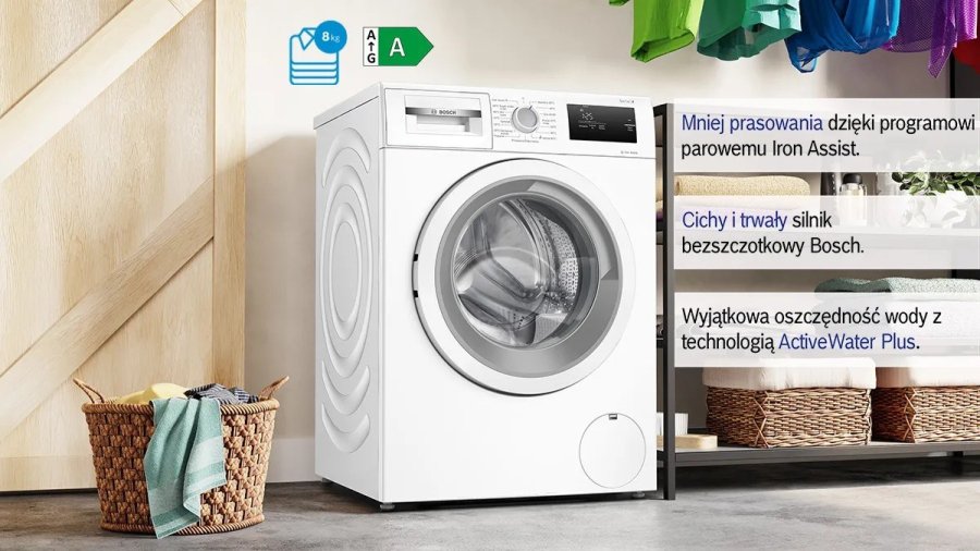 BOSCH WAN2405MPL vaskemaskine #9
