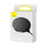 Baseus CCED000001 oplader til mobil enhed Hovedtelefoner, Smartphone Sort USB Trdls opladning Indendrs #10