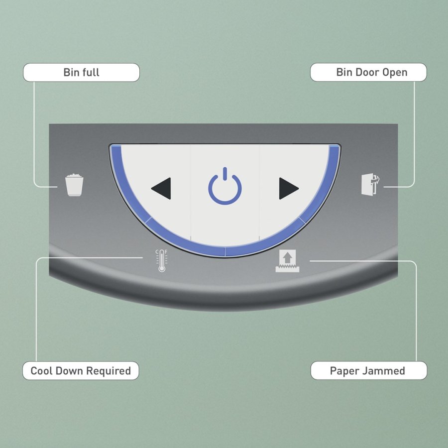 Leitz IQ OptiMax Home Office 225 mikromakulering makualtor P5 15 L - Hvid #8