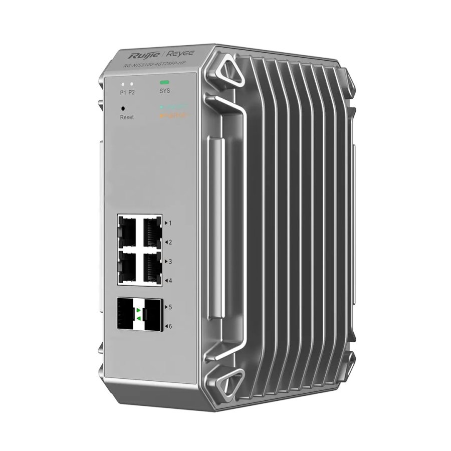 Ruijie Networks RG-NIS3100-8GT4SFP-HP netv�rksswitch Administreret L2 Gigabit Ethernet (10/100/1000) Str�m over Ethernet (PoE) Gr� #1