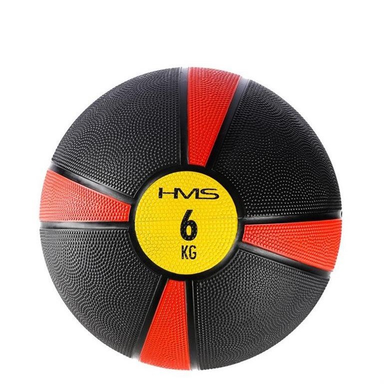 HMS Fitness NK06 medicinbold 6 kg Sort, Rd #1