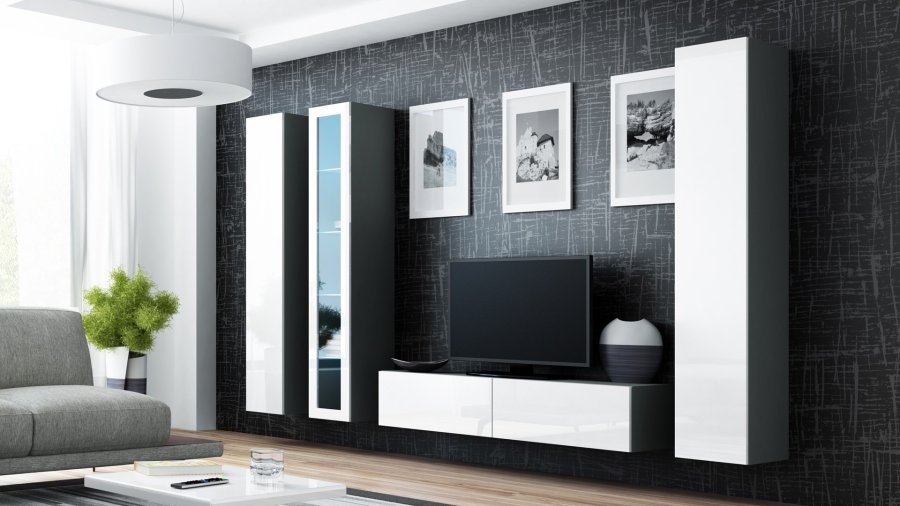 Cama RTV VIGO140 s/b TV stativ & underholdningscenter #4