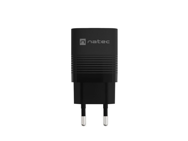 NATEC RIBERA GAN OPLADER 1X USB-A + 1X USB-C 30W SORT #4